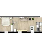 アパート *casa Mulino - Storia E Modernita* モデナ